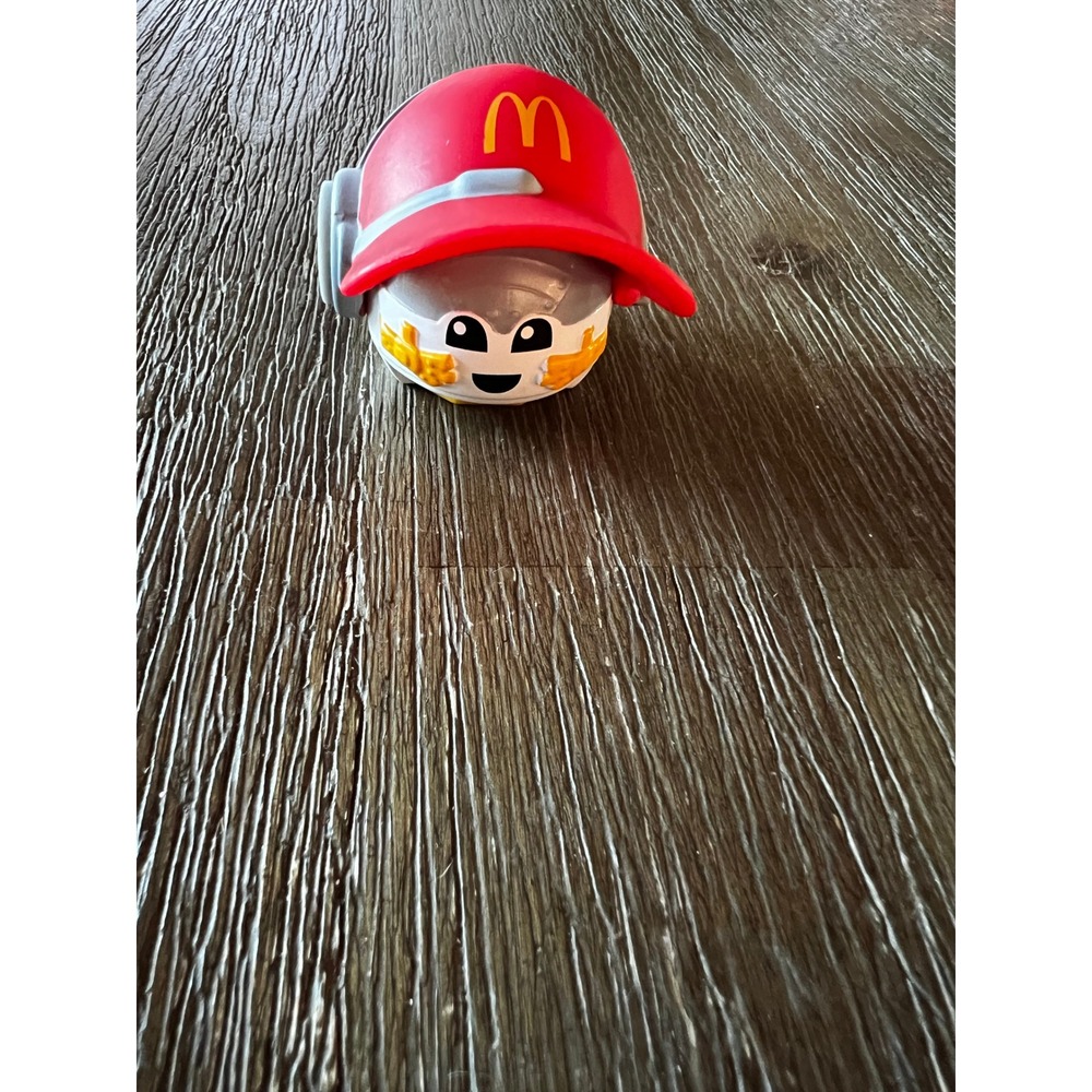 McDonalds Happy Meal Toy Figure Red Hat Employee Character Collectible